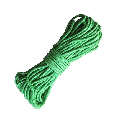 Dia 6 MM 5KN 5 10 20 30 meetrit, südamikuga kedraga langevarju nöör paelaga telgiköis matkamiseks matkariideid