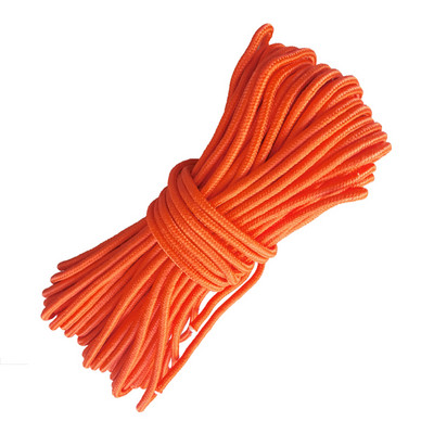 Dia 6 MM 5KN 5 10 20 30 meetrit, südamikuga kedraga langevarju nöör paelaga telgiköis matkamiseks matkariideid