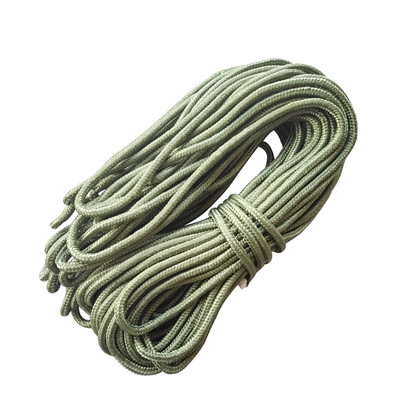 Dia 6 MM 5KN 5 10 20 30 meetrit, südamikuga kedraga langevarju nöör paelaga telgiköis matkamiseks matkariideid