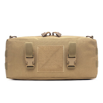 Тактическа чанта Molle EDC Найлонова водоустойчива тактическа чанта Военна чанта за кръста Ловна чанта Пътни чанти за къмпинг Мек гръб