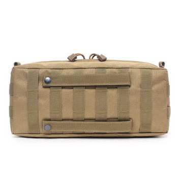 Tactical Molle Pouch EDC Nylon Αδιάβροχη Tactical Bag Military Waist Pack Θήκη κυνηγιού Τσάντες ταξιδιού για κάμπινγκ Μαλακή πλάτη