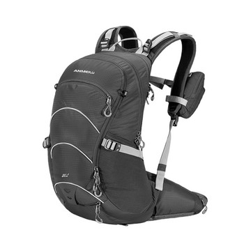 ANMEILU Алпинистка раница с водна торбичка, унисекс туристическа къмпинг раница с дъждобран, спортна чанта за катерене на открито