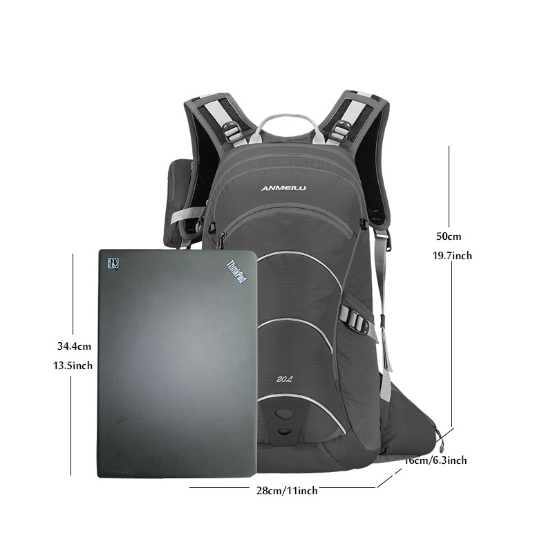 ANMEILU mägironimisseljakott veekotiga, Unisex matkaseljakott vihmakattega, välironimise spordikott