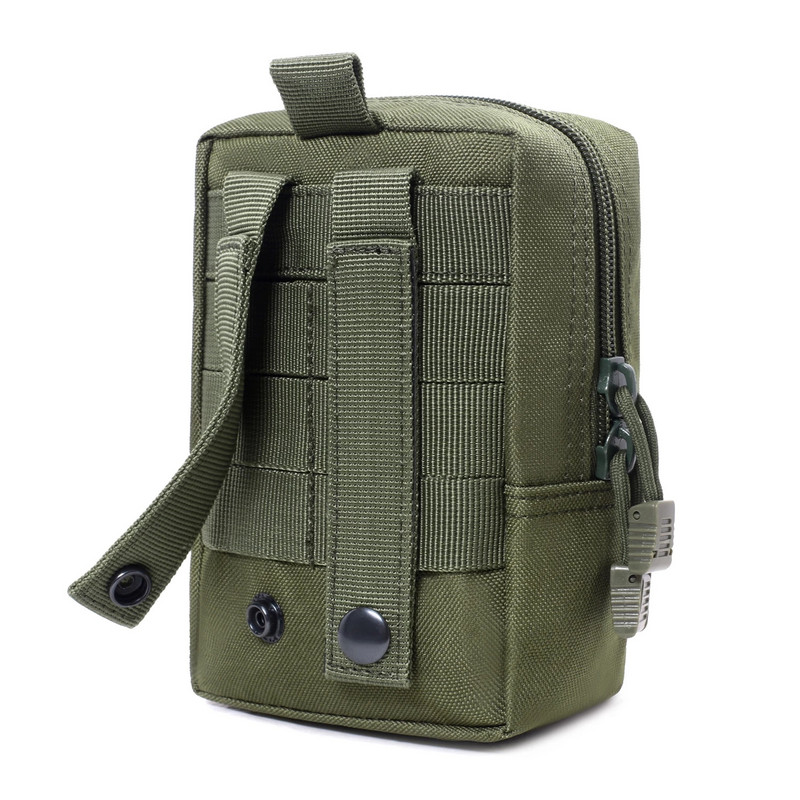 Geantă tactică din nailon 600D, în aer liber, Molle, cu talie militară, Pachet Molle, accesorii Molle
