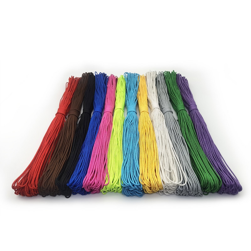 Diametru 1,5 mm Paracord frânghie de camping Brățară tactică Accesoriu brățară colier frânghie pentru bijuterii Brățară cu margele