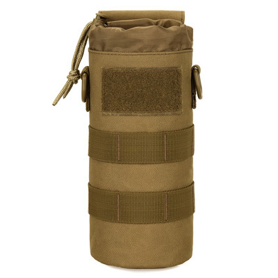 Outdoor Tactical Molle veepudelikott, täiendatud 600 ml mahutavusega reisivee pudelihoidja kott Multifunktsionaalne EDC pudelikott