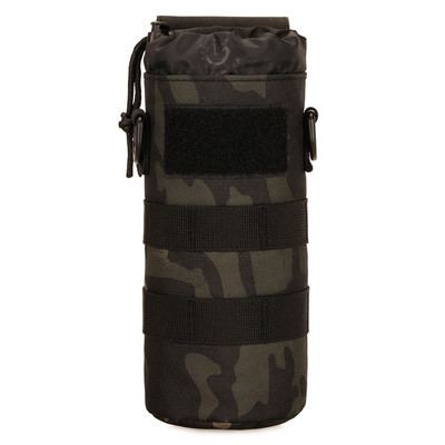 Outdoor Tactical Molle veepudelikott, täiendatud 600 ml mahutavusega reisivee pudelihoidja kott Multifunktsionaalne EDC pudelikott
