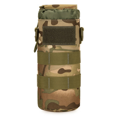 Outdoor Tactical Molle veepudelikott, täiendatud 600 ml mahutavusega reisivee pudelihoidja kott Multifunktsionaalne EDC pudelikott