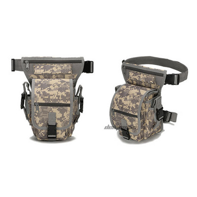 Molle 600D Oxford taktikai leejtő lábtáska kültéri túrázás hegymászó vadászeszköz derékláb csomagok táska motorkerékpár lovaglás derékcsomag