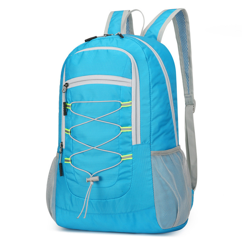 Õues kokkupandav ülikerge seljakott matkamiseks Matkamiseks Meestele Naistele Veekindel kalapüügi Rattasõidu kokkupandav seljakott