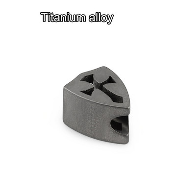 Vasest titaani sulamist ristipärlitega messingist noahelmed ise tehes Paracordi helmed tarvikud