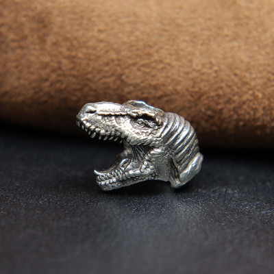 Jurassic Tyrannosaurus Rex pea messingist nuga helmed dinosaurus EDC õues meisterdamine Paracord kootud kaelapael võtmehoidja ripatsid tööriista ehted