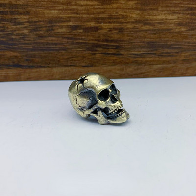 Череп, месингов нож, мъниста, чадър, въже, мъниста, цвете на открито, зърно, череп, мъниста от паракорд