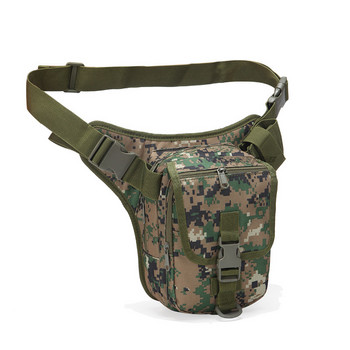 Army Tactical Waist Leg Bag υπαίθριο κυνήγι αναρρίχησης Ρυθμιζόμενες τσάντες μέσης Military Airsoft Shooting Waist Thigh Tools Bag
