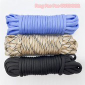 10 31 100 meetrit Paracord for Survival Dia.4mm 7 statiivi südamikuga langevarju nöör pael Välistööriistad Matkaköis Matkariideid
