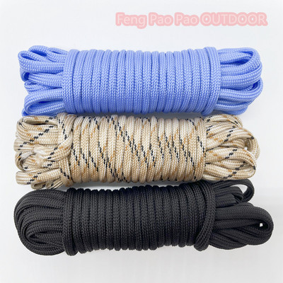 10 31 100 μέτρα Paracord for Survival Dia.4mm 7 Πυρήνες Stand Κορδόνι Αλεξίπτωτο Κορδόνι Εξωτερικού Εργαλεία Κάμπινγκ Σχοινί Πεζοπορίας Ρούχα