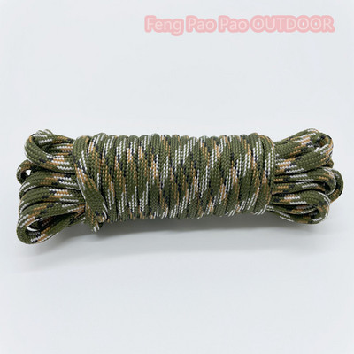 10 31 100 meetrit Paracord for Survival Dia.4mm 7 statiivi südamikuga langevarju nöör pael Välistööriistad Matkaköis Matkariideid