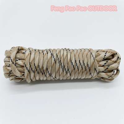 10 31 100 meetrit Paracord for Survival Dia.4mm 7 statiivi südamikuga langevarju nöör pael Välistööriistad Matkaköis Matkariideid