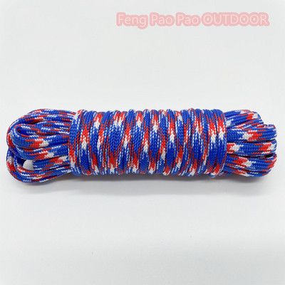 10 31 100 meetrit Paracord for Survival Dia.4mm 7 statiivi südamikuga langevarju nöör pael Välistööriistad Matkaköis Matkariideid