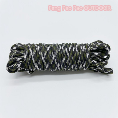 10 31 100 meetrit Paracord for Survival Dia.4mm 7 statiivi südamikuga langevarju nöör pael Välistööriistad Matkaköis Matkariideid