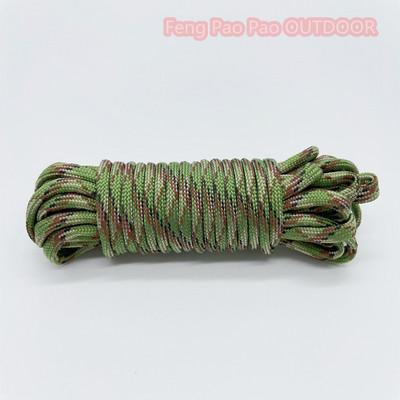 10 31 100 meetrit Paracord for Survival Dia.4mm 7 statiivi südamikuga langevarju nöör pael Välistööriistad Matkaköis Matkariideid
