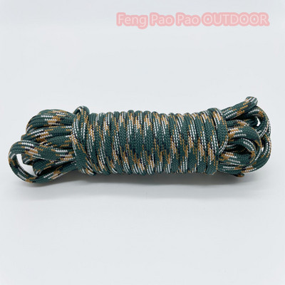 10 31 100 meetrit Paracord for Survival Dia.4mm 7 statiivi südamikuga langevarju nöör pael Välistööriistad Matkaköis Matkariideid