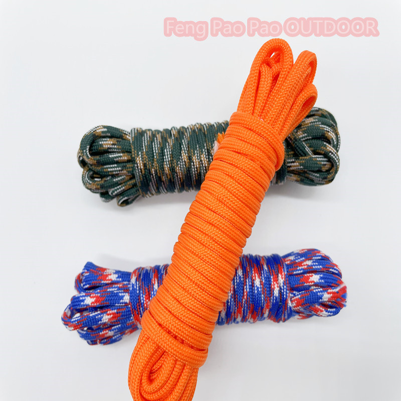 10 31 100 meetrit Paracord for Survival Dia.4mm 7 statiivi südamikuga langevarju nöör pael Välistööriistad Matkaköis Matkariideid