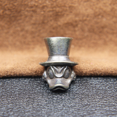 Multifilmide tegelane pardi messingist nuga helmestest ehted isetegemise teel Paracordi riidepuud Aksessuaarid Loomade EDC välitööriist Ripatsid