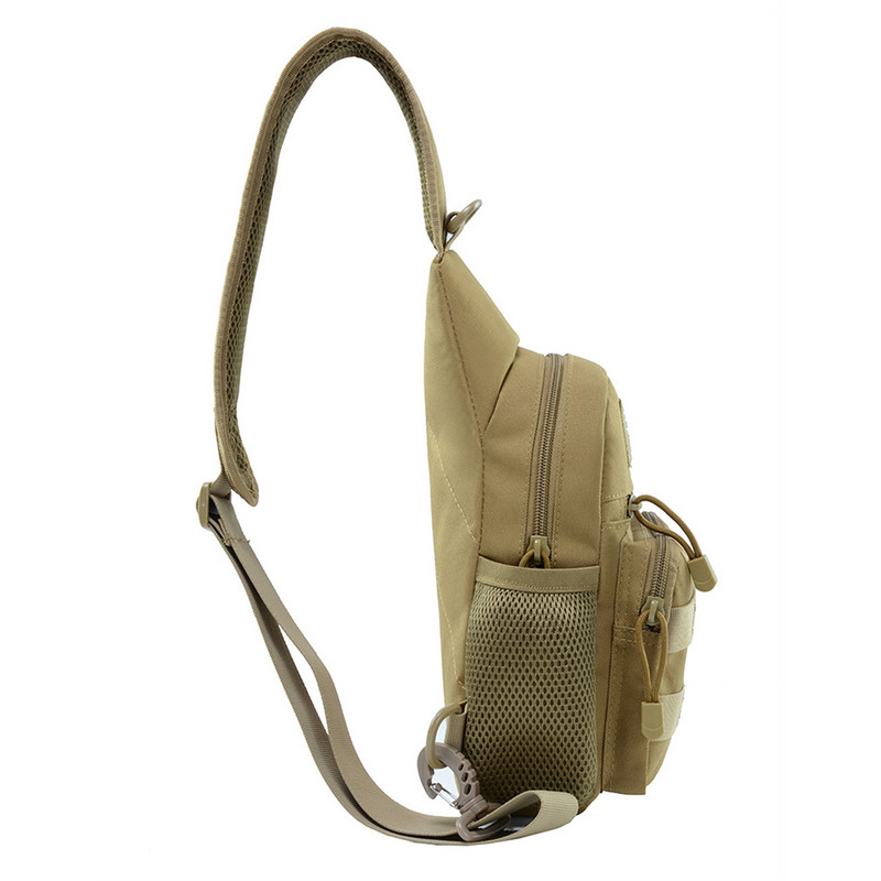 Válltáska Férfi Kültéri Melltáska Heveder Többkamerás terepszínű Kemping Utazás Túrázás Vadászat Katonai Crossbody táska