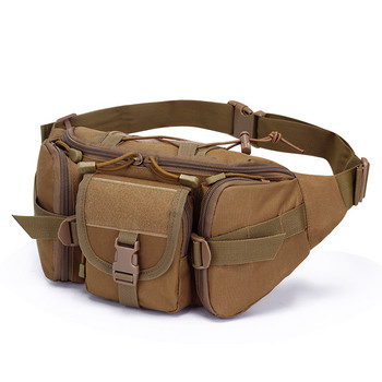 Полезна тактическа мъжка чанта за талия Fanny Bag Pack Pouch Военна чанта за къмпинг, туризъм, катерене, чанта за колан