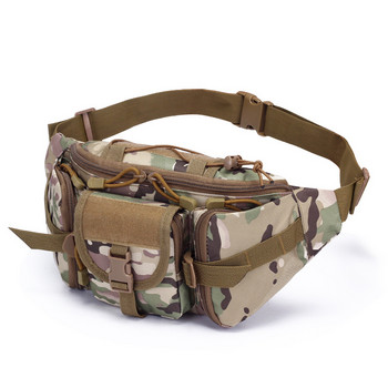 Полезна тактическа мъжка чанта за талия Fanny Bag Pack Pouch Военна чанта за къмпинг, туризъм, катерене, чанта за колан
