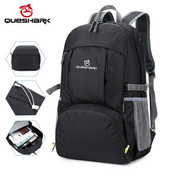 QUESHARK Rucsac profesional 40L, pliabil, rezistent la apă, în aer liber, durabil, pentru camping, alpinism, alpinism, drumeții, geantă de călătorie