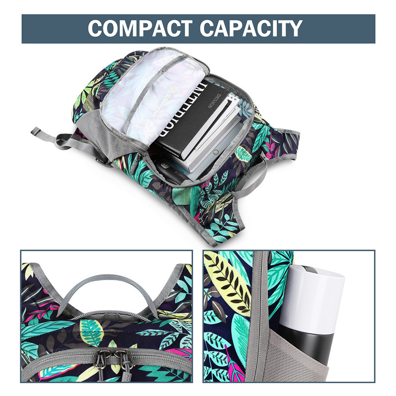 ZOMAKE ülikerge pakendatav seljakott, väikesed veepüügikotid, veekindlad, vastupidavad matkapäevakott