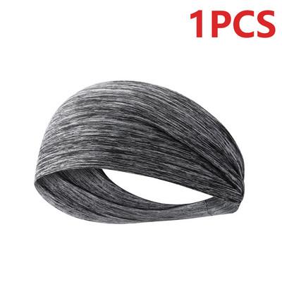 1-3 vnt. Madinga sportinė prakaito juosta, kvėpuojanti, sugerianti galvos juosta, prakaituojama plaukams, ypač elastinga, minkšta, sklandi, fitneso jogos sporto salė