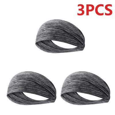 1-3 vnt. Madinga sportinė prakaito juosta, kvėpuojanti, sugerianti galvos juosta, prakaituojama plaukams, ypač elastinga, minkšta, sklandi, fitneso jogos sporto salė