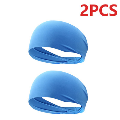 1-3 vnt. Madinga sportinė prakaito juosta, kvėpuojanti, sugerianti galvos juosta, prakaituojama plaukams, ypač elastinga, minkšta, sklandi, fitneso jogos sporto salė