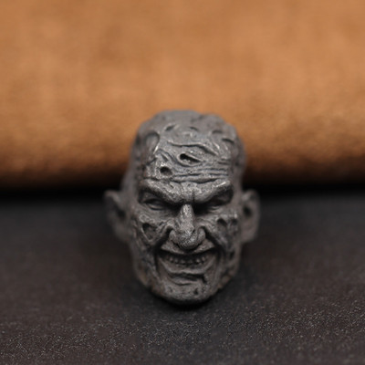 Klassikaline õudusfilmi tegelane Evil Night Ghost King messingist noapärl EDC õues meisterdatud Paracordi kootud kaelapaeltega ripatsitarvikud