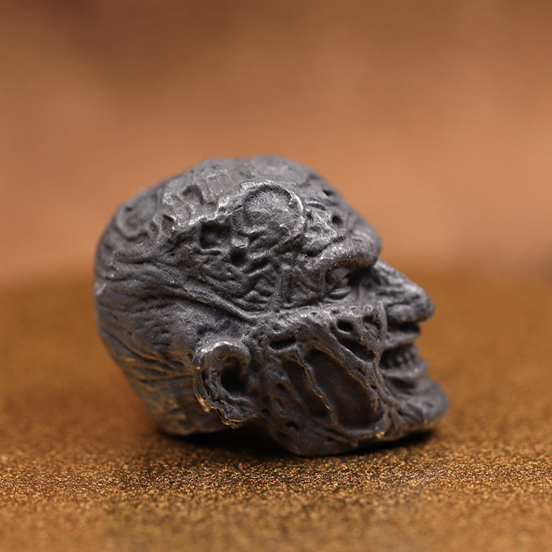 Klassikaline õudusfilmi tegelane Evil Night Ghost King messingist noapärl EDC õues meisterdatud Paracordi kootud kaelapaeltega ripatsitarvikud