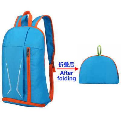 Νέα ελαφριά συσκευασία 15 λίτρων Αναδιπλούμενη εξαιρετικά ελαφριά εξωτερική πτυσσόμενη τσάντα πλάτης Ταξίδι Πεζοπορία Αναρρίχηση Αναρρίχηση Ποδηλασία Daypack Αθλητική τσάντα