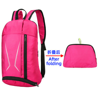 Νέα ελαφριά συσκευασία 15 λίτρων Αναδιπλούμενη εξαιρετικά ελαφριά εξωτερική πτυσσόμενη τσάντα πλάτης Ταξίδι Πεζοπορία Αναρρίχηση Αναρρίχηση Ποδηλασία Daypack Αθλητική τσάντα