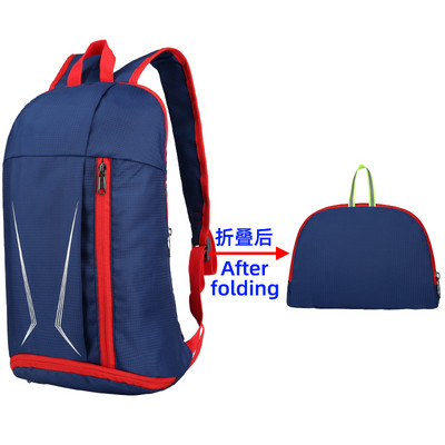 Νέα ελαφριά συσκευασία 15 λίτρων Αναδιπλούμενη εξαιρετικά ελαφριά εξωτερική πτυσσόμενη τσάντα πλάτης Ταξίδι Πεζοπορία Αναρρίχηση Αναρρίχηση Ποδηλασία Daypack Αθλητική τσάντα