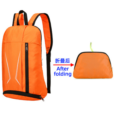 Νέα ελαφριά συσκευασία 15 λίτρων Αναδιπλούμενη εξαιρετικά ελαφριά εξωτερική πτυσσόμενη τσάντα πλάτης Ταξίδι Πεζοπορία Αναρρίχηση Αναρρίχηση Ποδηλασία Daypack Αθλητική τσάντα