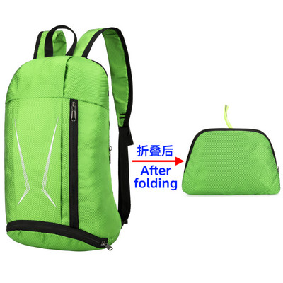 Νέα ελαφριά συσκευασία 15 λίτρων Αναδιπλούμενη εξαιρετικά ελαφριά εξωτερική πτυσσόμενη τσάντα πλάτης Ταξίδι Πεζοπορία Αναρρίχηση Αναρρίχηση Ποδηλασία Daypack Αθλητική τσάντα