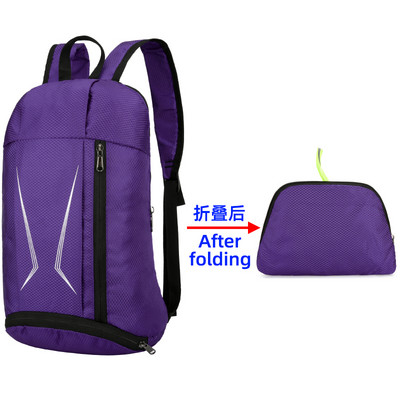 Νέα ελαφριά συσκευασία 15 λίτρων Αναδιπλούμενη εξαιρετικά ελαφριά εξωτερική πτυσσόμενη τσάντα πλάτης Ταξίδι Πεζοπορία Αναρρίχηση Αναρρίχηση Ποδηλασία Daypack Αθλητική τσάντα