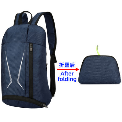 Νέα ελαφριά συσκευασία 15 λίτρων Αναδιπλούμενη εξαιρετικά ελαφριά εξωτερική πτυσσόμενη τσάντα πλάτης Ταξίδι Πεζοπορία Αναρρίχηση Αναρρίχηση Ποδηλασία Daypack Αθλητική τσάντα