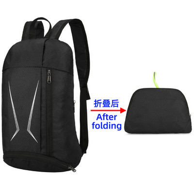 Νέα ελαφριά συσκευασία 15 λίτρων Αναδιπλούμενη εξαιρετικά ελαφριά εξωτερική πτυσσόμενη τσάντα πλάτης Ταξίδι Πεζοπορία Αναρρίχηση Αναρρίχηση Ποδηλασία Daypack Αθλητική τσάντα