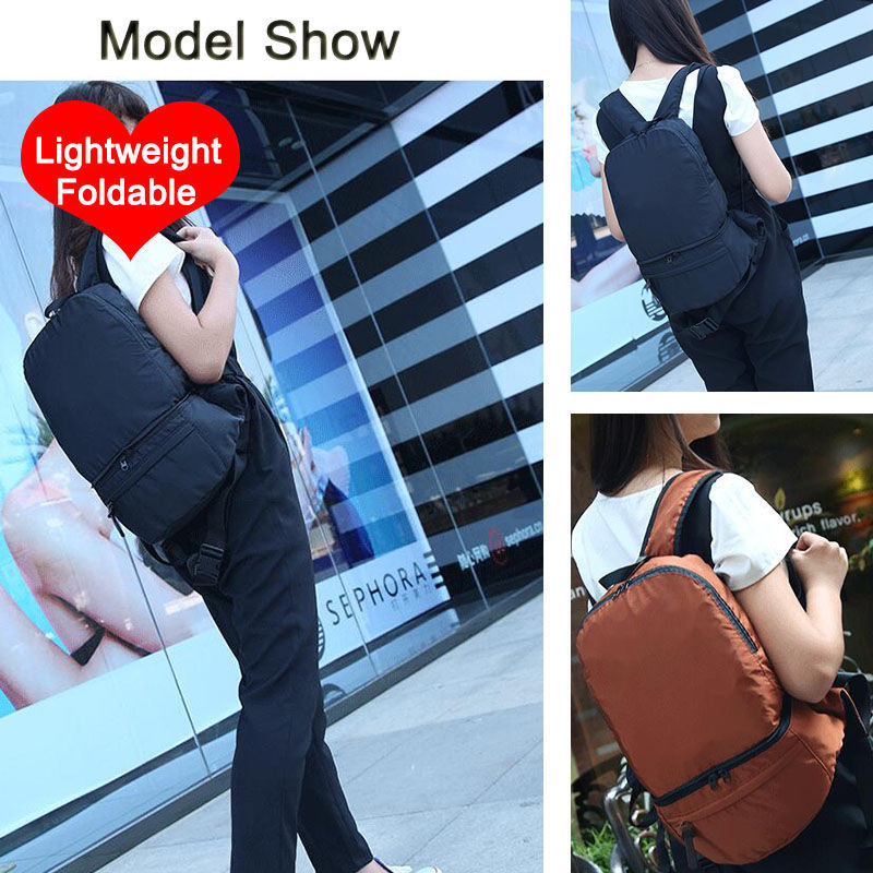 Lengva kuprinė, sulankstomas krepšys, juosmens krepšiai stovyklavimui sulankstomas Ultralengvas lauko sportinis žygis Kelioninis turizmo krepšys žygis XA476WA