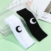Moon Soft Sport Smink Fejfedő Hajpántok Fejpánt Jóga Hajpánt Tánc Bandana
