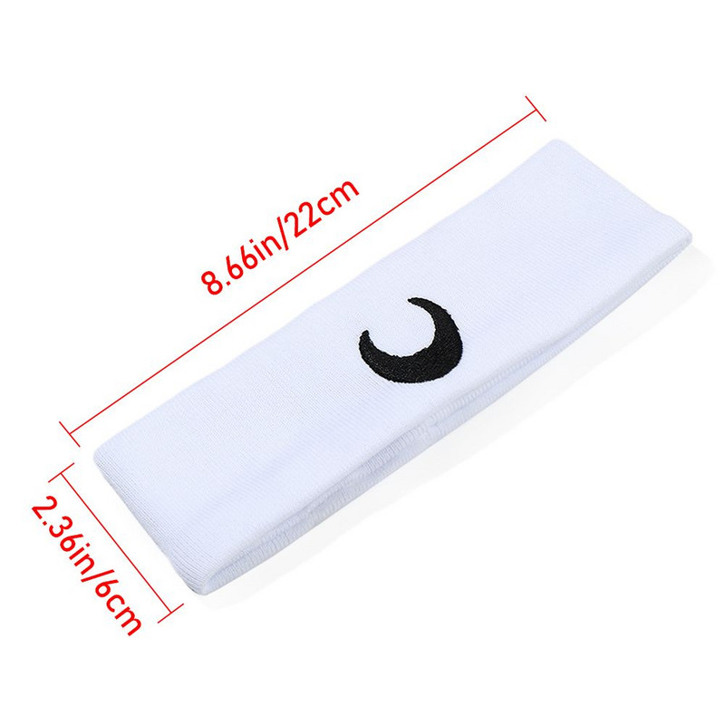 Moon Soft Sport Smink Fejfedő Hajpántok Fejpánt Jóga Hajpánt Tánc Bandana