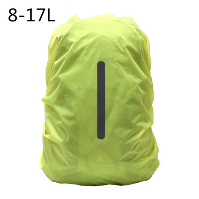 Peegeldav veekindel seljakott, vihmakate, õues sport Öörattasõidu ohutus Kerge vihmakattega kott Matkakott matkamiseks 20-75L